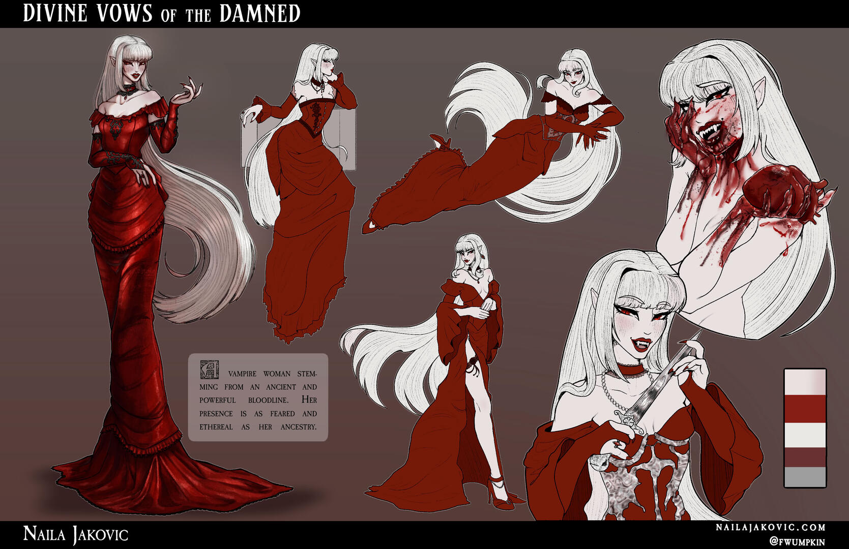 Blanche AthanasiaใDivine Vows of the Damnedใ