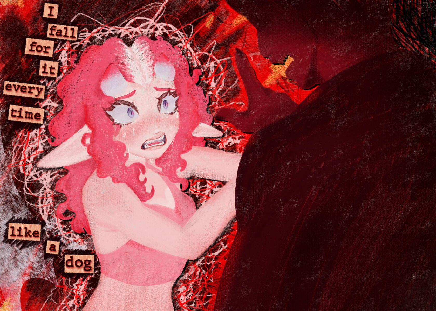 "Like a Dog - Women in Peril" Storyboard Illustration 2