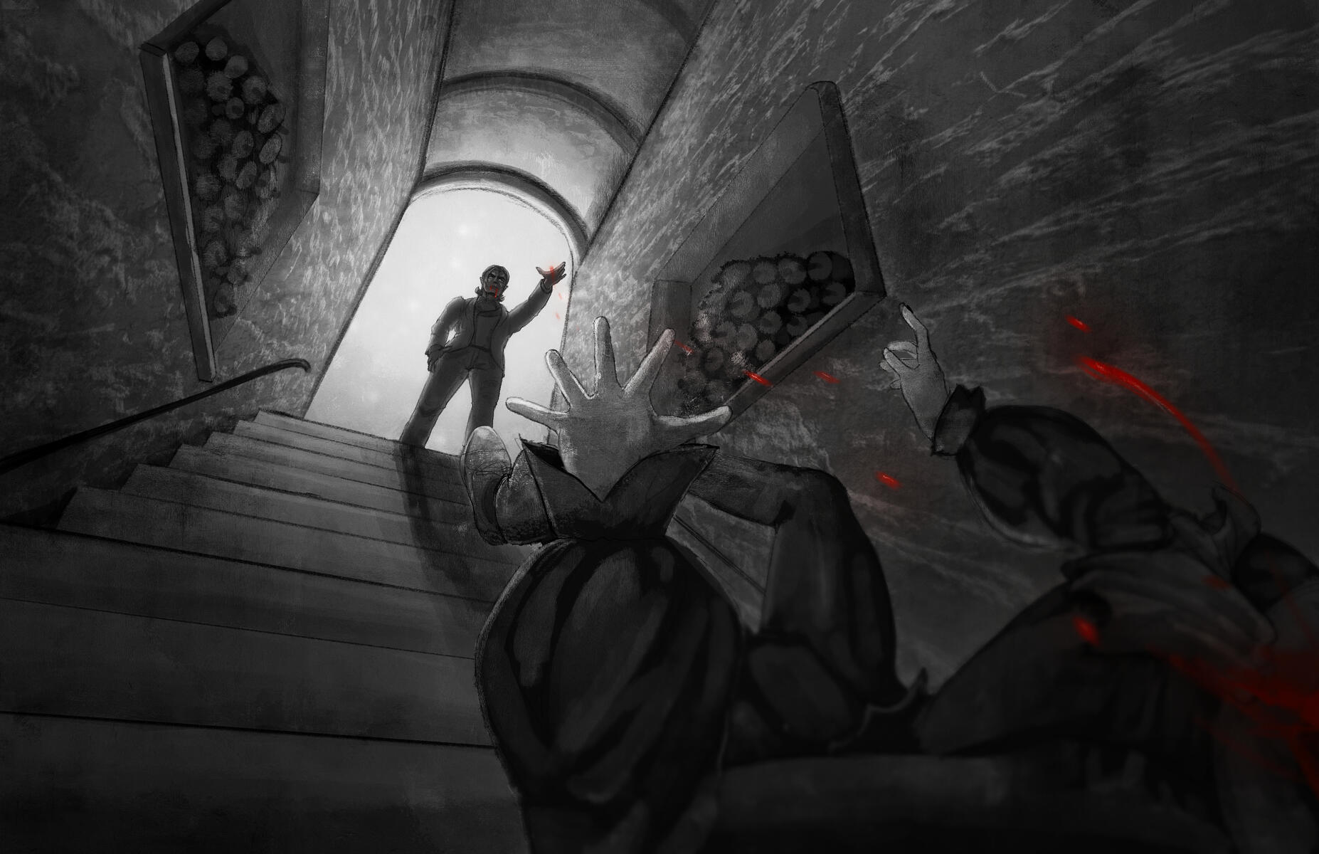 A Bite to Remember - Romano Ending Visual