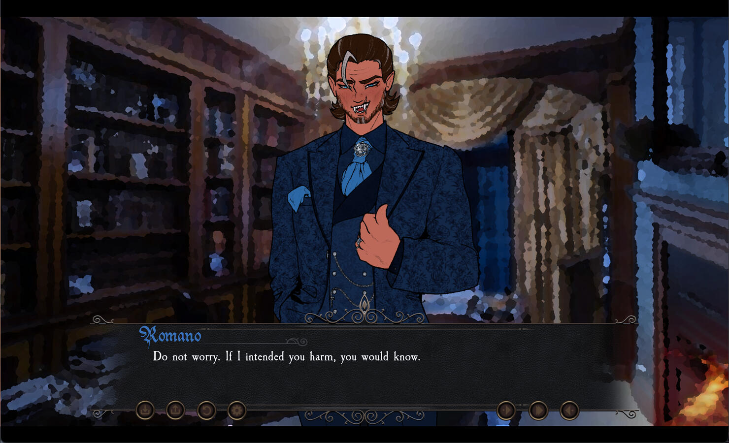 A Bite to Remember Dating Simulator Visual Novel 【Divine Vows of the Damned】