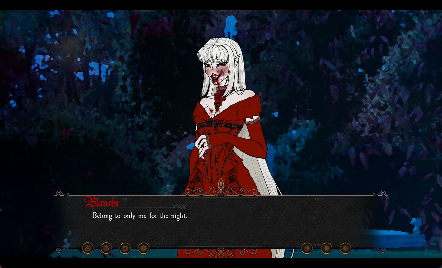 A Bite to Remember Dating Simulator Visual Novel 【Divine Vows of the Damned】