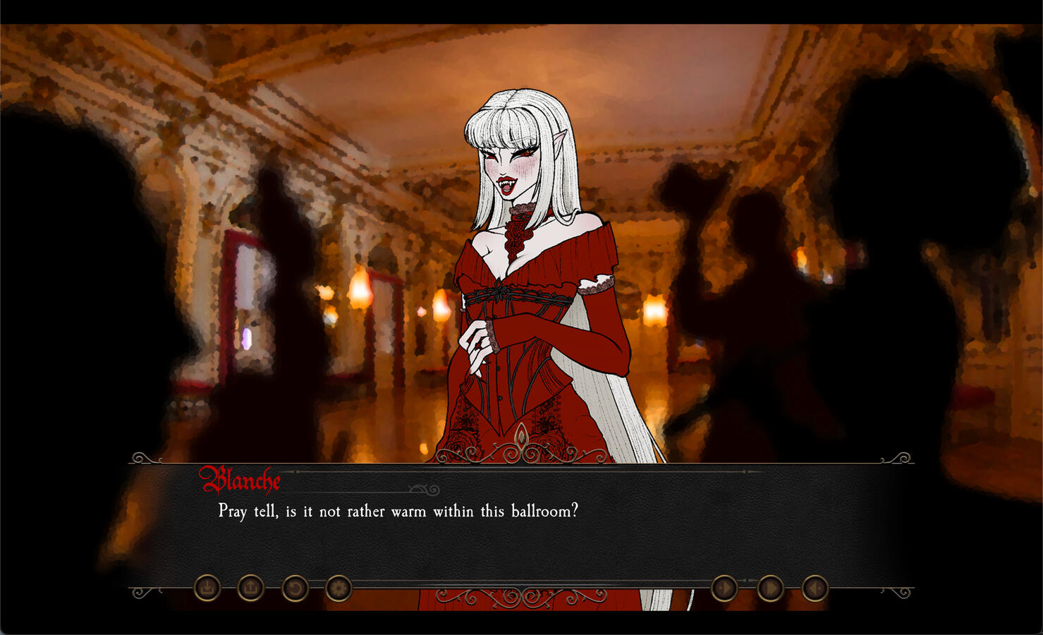 A Bite to Remember Dating Simulator Visual Novel 【Divine Vows of the Damned】
