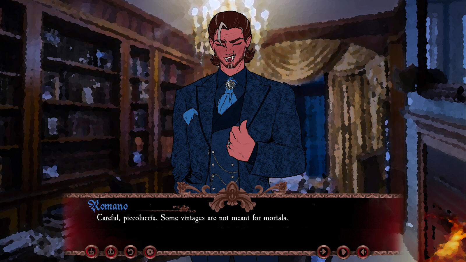 A Bite to Remember Dating Simulator Visual Novel 【Divine Vows of the Damned】