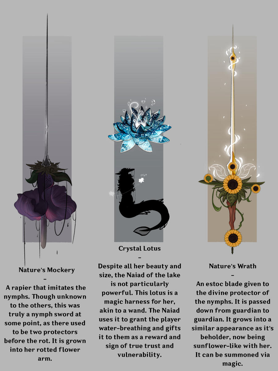 Fantasy Forest - Weapons