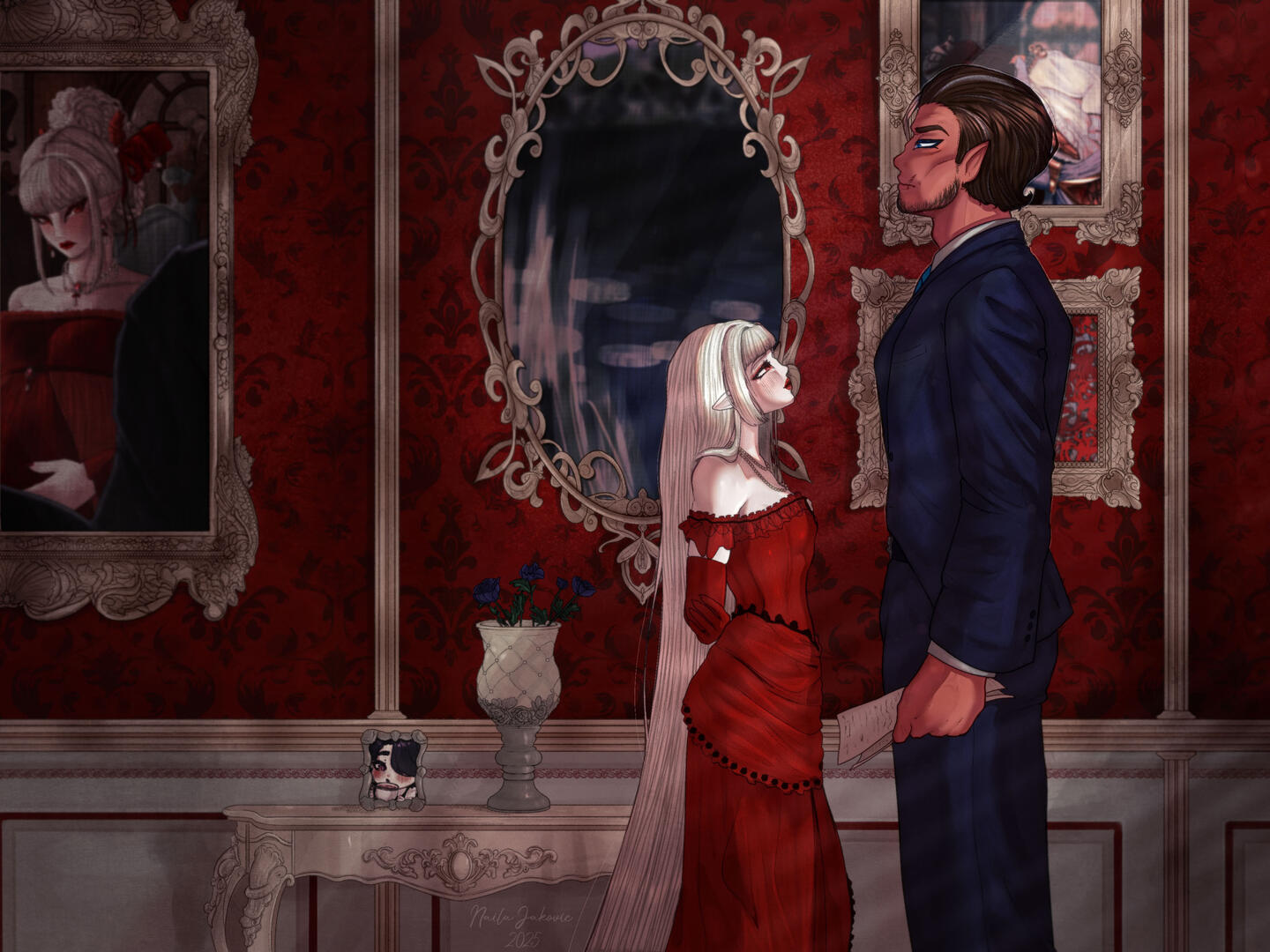 Blanche &amp; Romano "Evening Entertainment"【Divine Vows of the Damned】