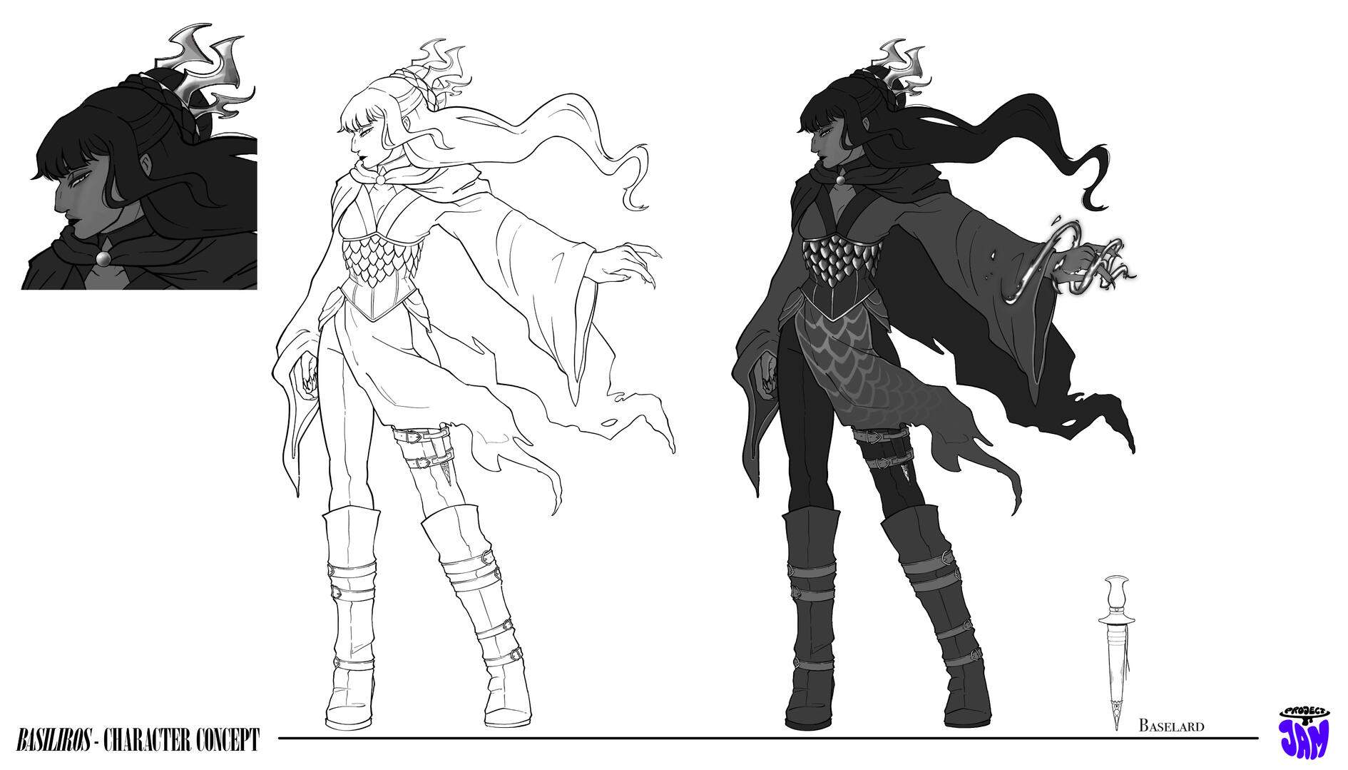 Charys Lineart &amp; Values